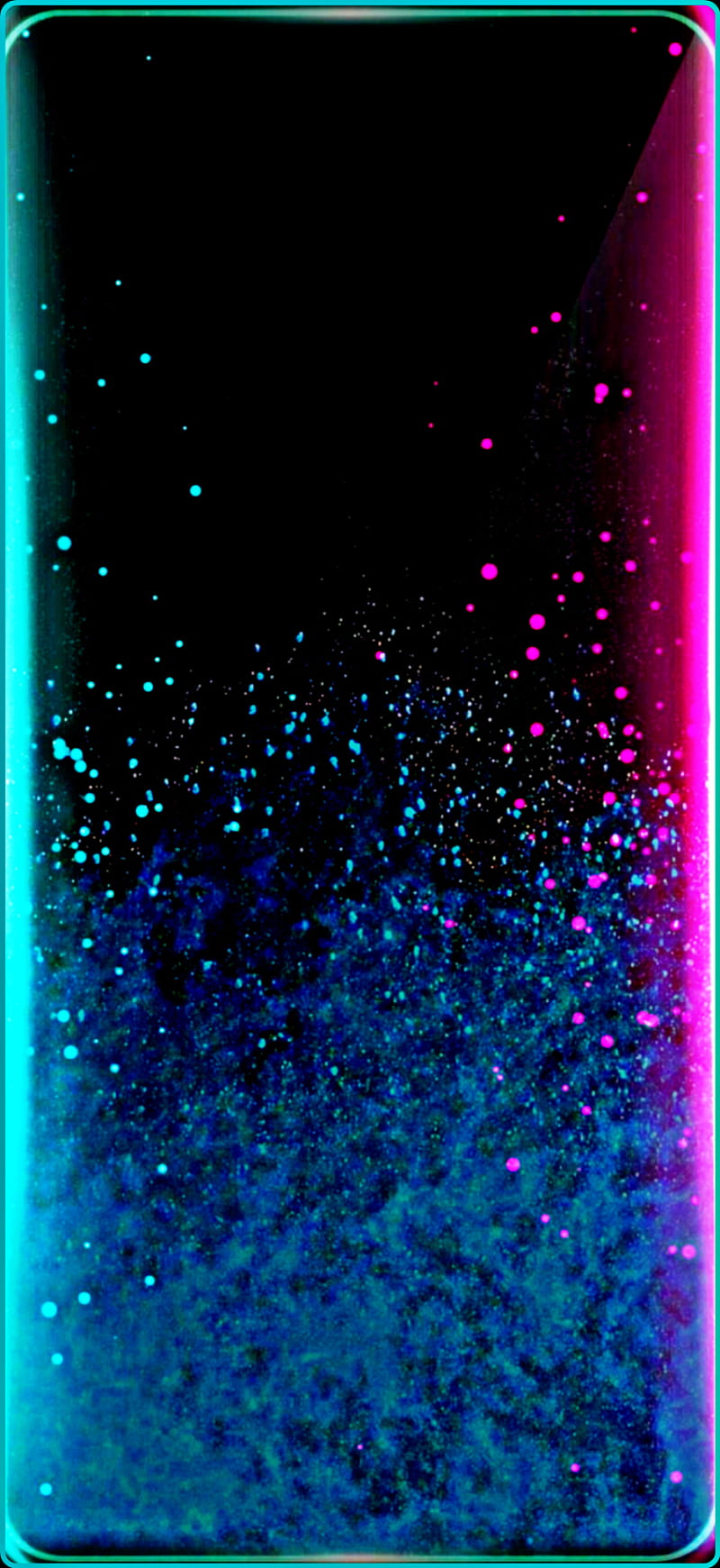 Samsung S21 , blue, effect, original, HD phone wallpaper