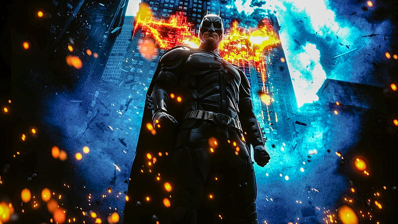 Batman The Dark Knight Art, batman, artwork, artist, digital-art, superheroes, HD wallpaper