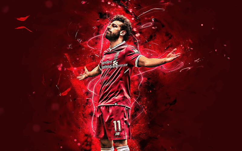 Mohamed Salah, Liverpool FC, mohamed, lfc, Footballer, ynwa, salah, Egyptian, iverpool, Soccer, egypt, football, sport, HD wallpaper