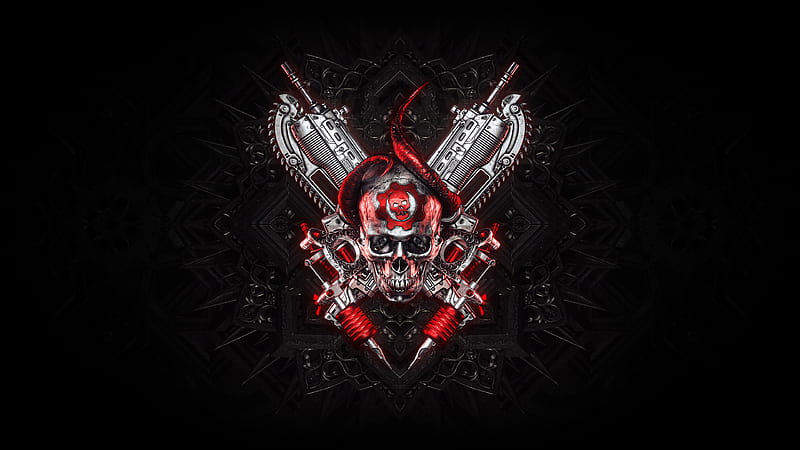 Gears Of War Logo, HD wallpaper