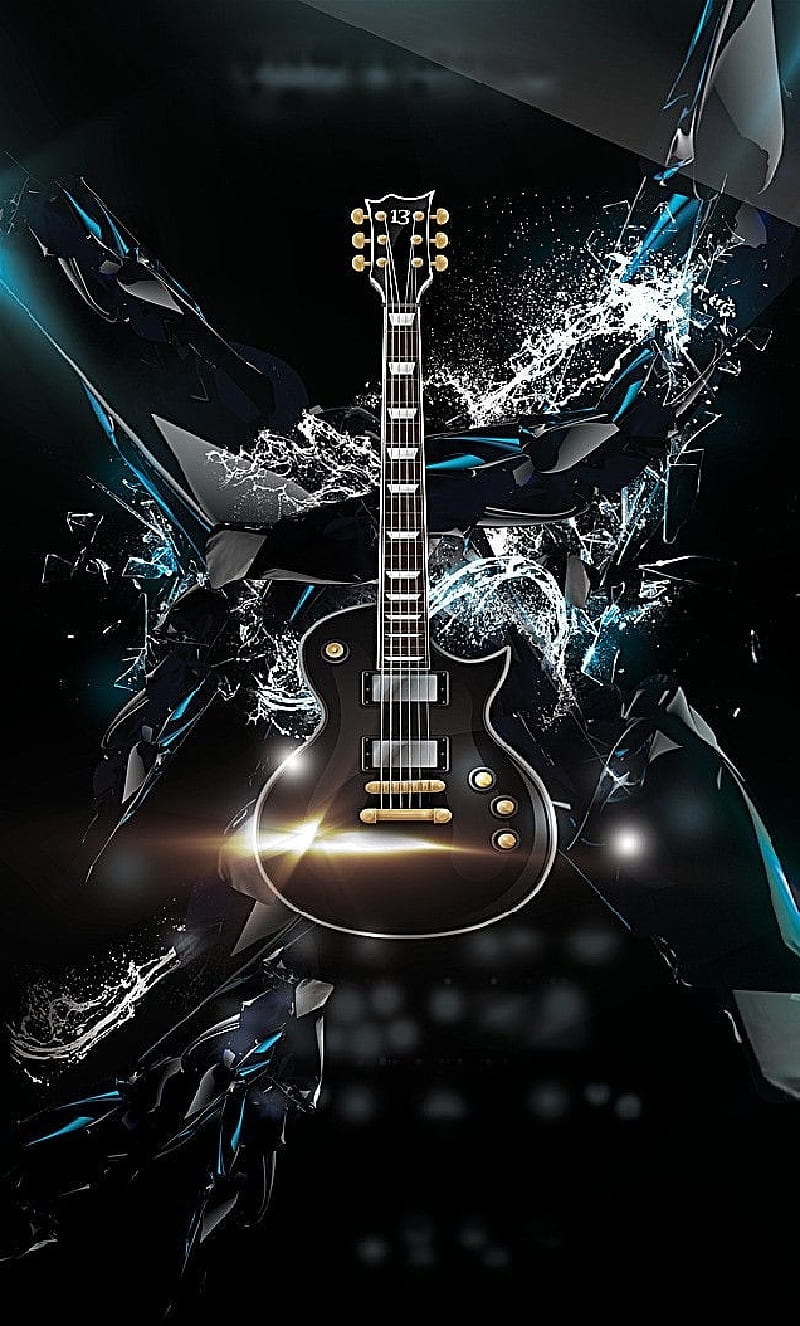 rock guitars wallpaper hd