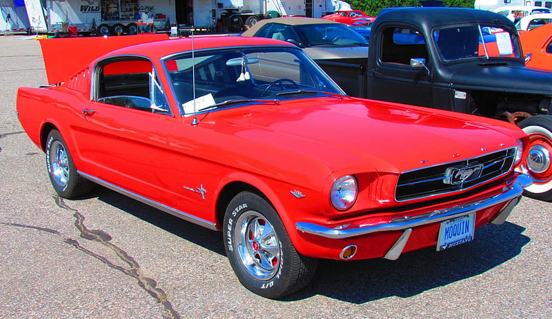 1965 Ford Mustang 2 2 Fastback, mustang, fastback, ford, 289, 1965, pony car, classic, muscle car, HD wallpaper