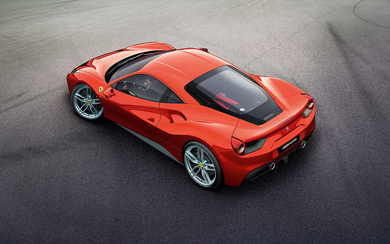 2016 Ferrari 488 GTB, Coupe, Turbo, V8, car, HD wallpaper