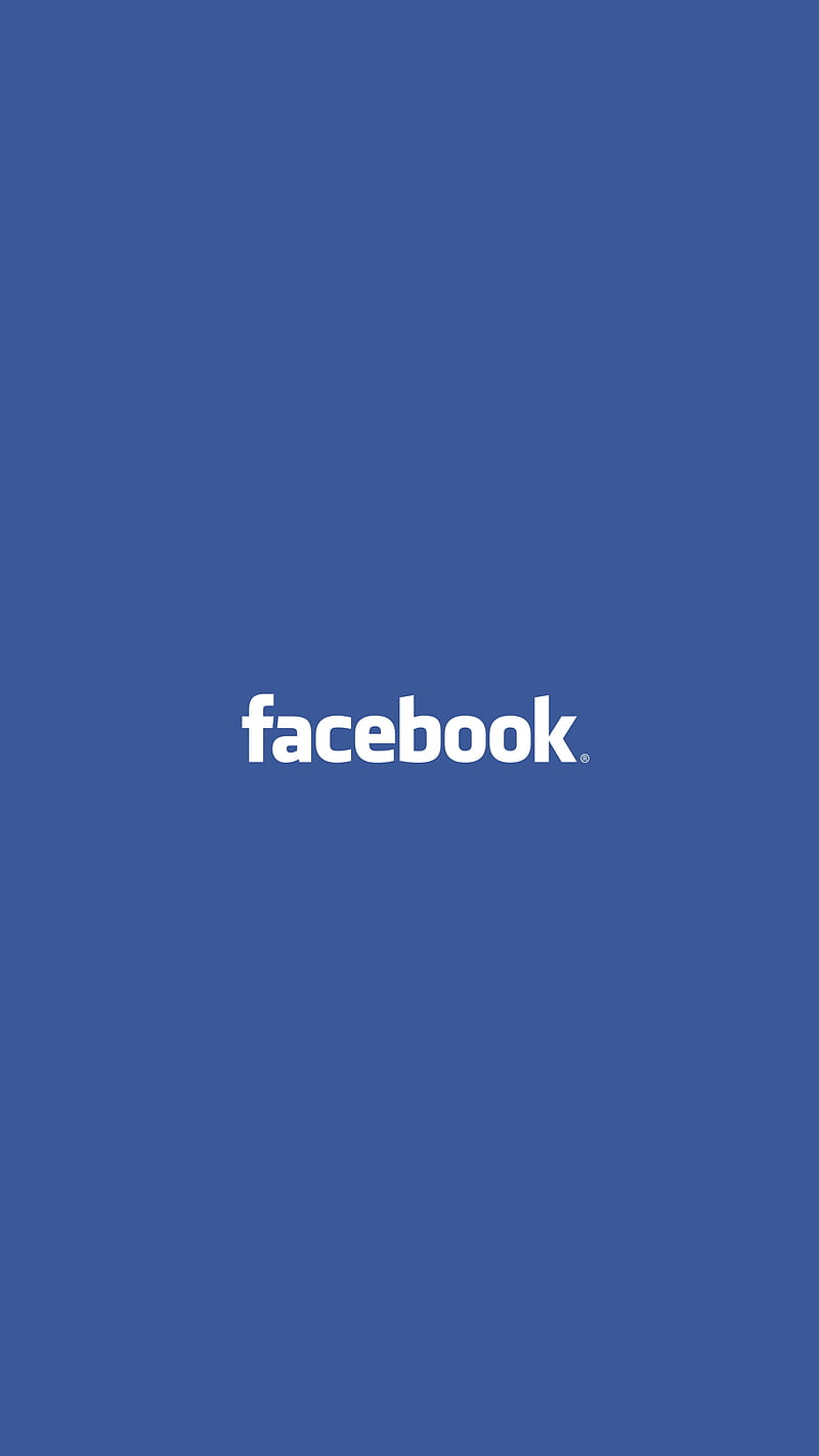 Facebook, app, logo, blue, social media, android, HD phone wallpaper