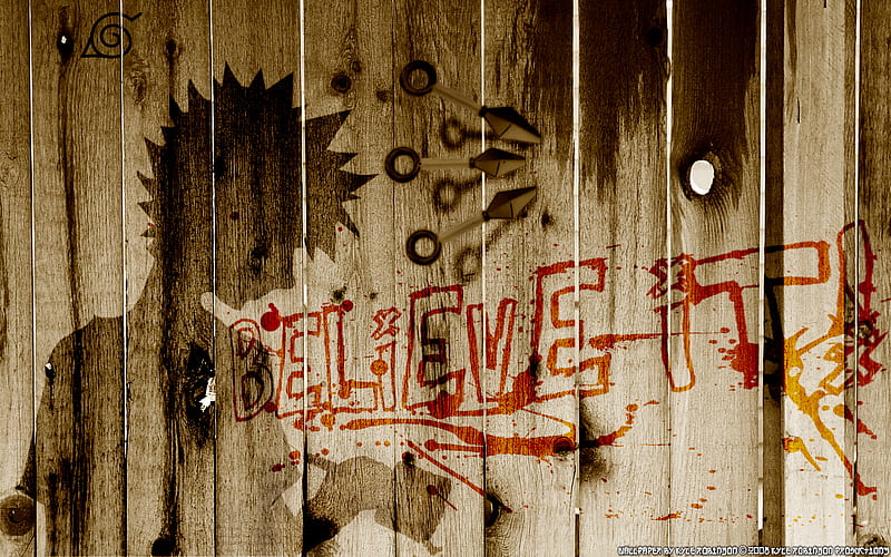 BELIEVE IT, shinobi, naruto, believe, HD wallpaper