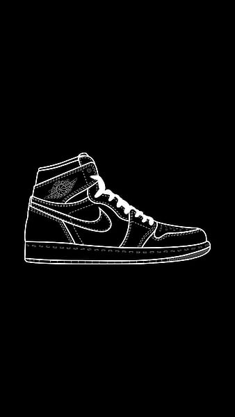 Jordan 1 black, Francisco, Jordan, fashion, hypebeast, nike, offwhite, red, shoes, sneakers, stockx, supreme, HD phone wallpaper