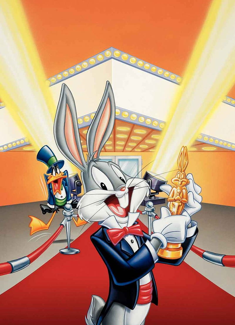 Bugs Bunny Oscar, bugs bunny, lonney tunes, HD phone wallpaper