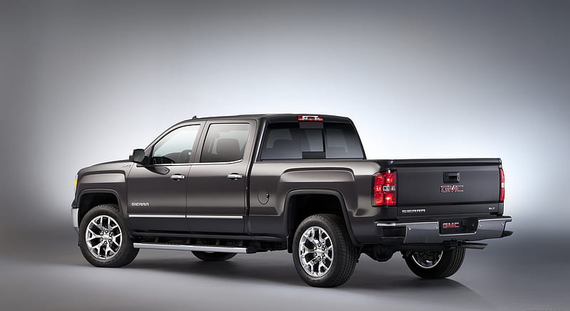 2014 GMC Sierra SLT Crew Cab - Rear, car, HD wallpaper | Peakpx