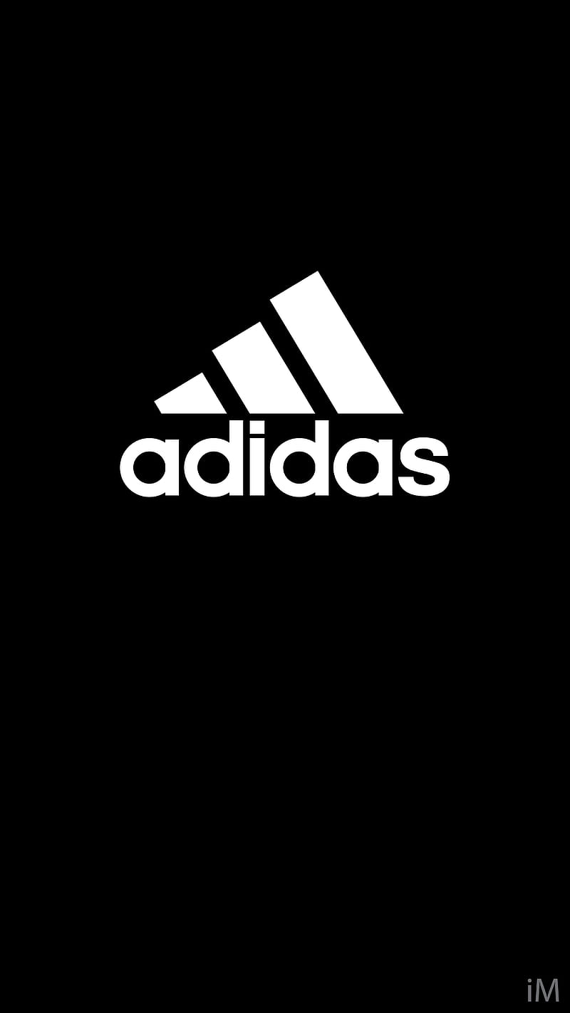 waardigheid Bakken lobby Adidas Logo, black, HD phone wallpaper | Peakpx