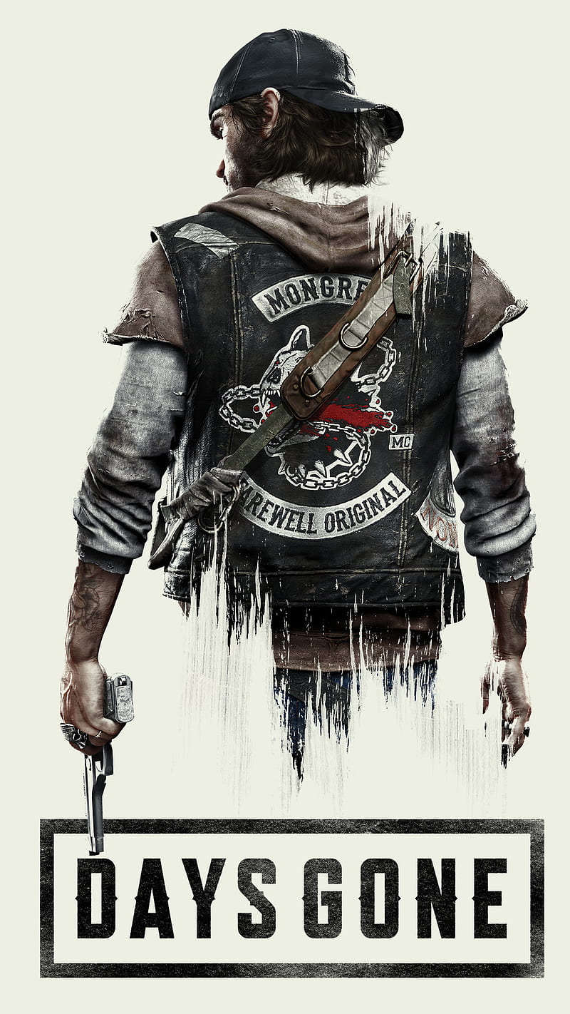 Wallpaper Motorcycle, Norman Reedus, motorcycle, Days Gone, Death Stranding  for mobile and desktop, section игры, resolution 3840x2160 - download