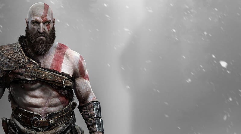 God Of War - Kratos, Game, gaming, God Of War IV, video game, God Of War 4, PS4, Kratos, HD wallpaper