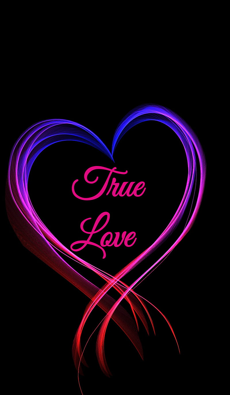 True love, heart, pattern, quote, saying, HD phone wallpaper | Peakpx