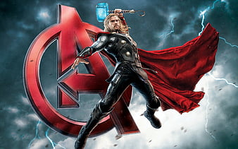 Thor Avengers, thor, avengers, movies, super-heroes, HD wallpaper