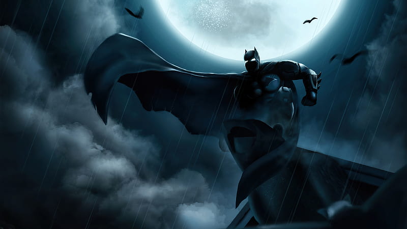 Batman - Gray Desktop Wallpaper by DraganD on DeviantArt