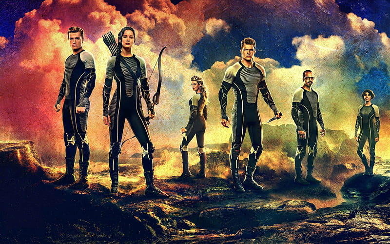 The Hunger Games Catching Fire, the-hunger-games, movies, jennifer-lawrence, HD wallpaper
