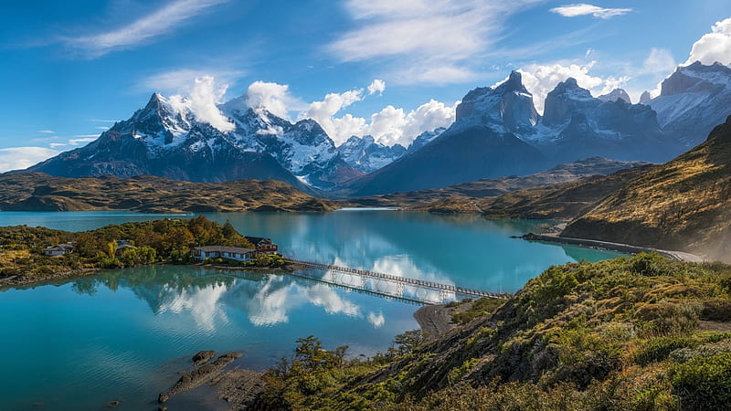 Patagonia, The Andes, South America, Patagonia, Landscape, Andes, HD wallpaper