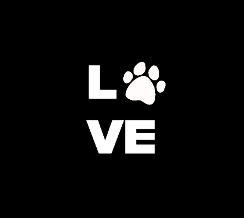 Love of Dogs, animal, dog, happy, paw, pet, HD wallpaper