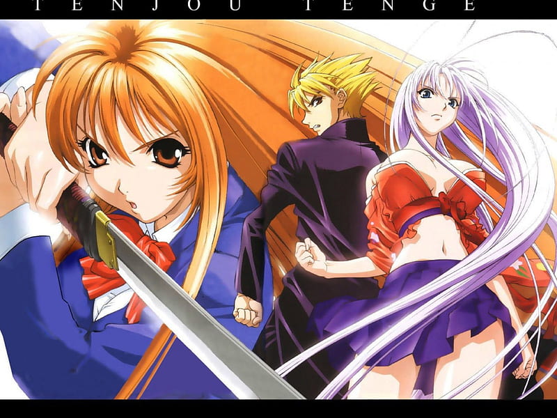 Anime tenjou tenge, tenjou, girls, tenge, anime, HD wallpaper | Peakpx