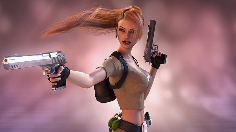 Lara Croft Tomb Raider Artwork , tomb-raider, lara-croft, artwork, artist, digital-art, HD wallpaper