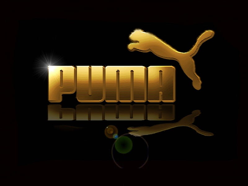 absorption Decrease censorship Puma, gold, pumalogo, HD wallpaper | Peakpx