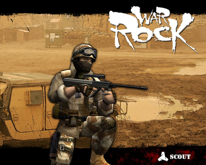 War Rock, shooting, guerra, soldier, game, HD wallpaper