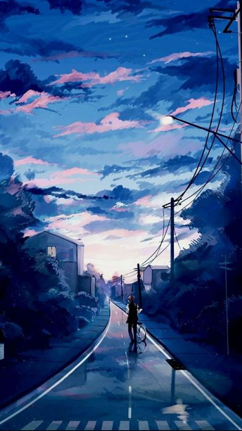 Anime Landscape illustration - HD Mobile Walls