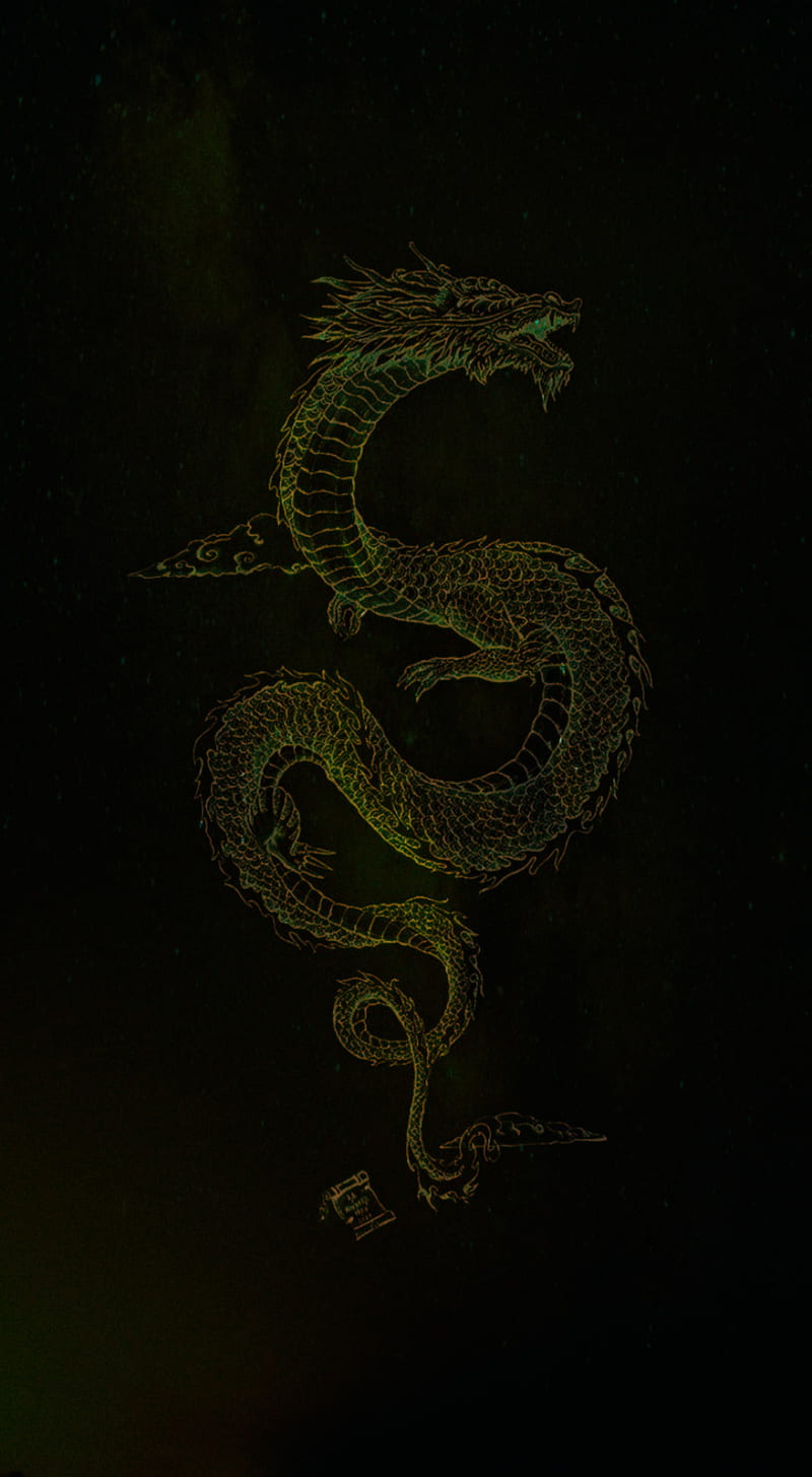 Dragon, aesthetic, black, cyberpunk, dark, edit, remake, snake, viper, HD  phone wallpaper | Peakpx
