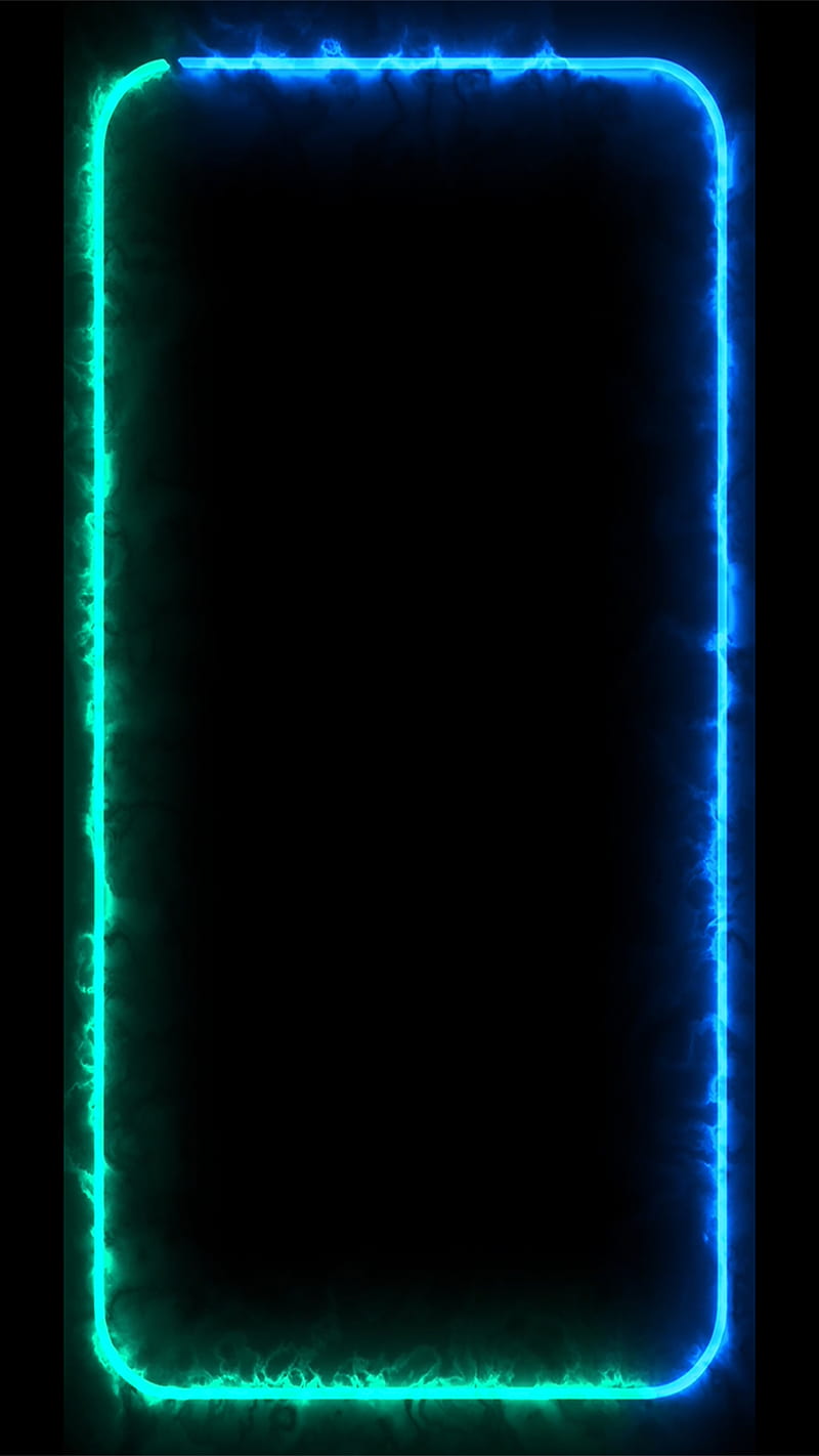 2K free download | RGB frame green and bl, blue, frames, HD phone ...