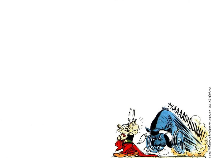 Asterix Family, albert uderzo, rene goscinny, family of asterix, asterix and obelix, bull, asterix, vacant, HD wallpaper