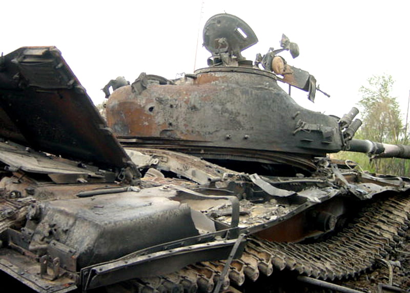 Tank II, tank, barrel, gun, tracks, HD wallpaper