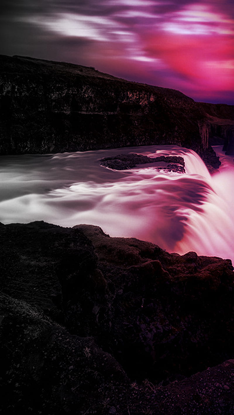 Waterfall, captivating, HD phone wallpaper