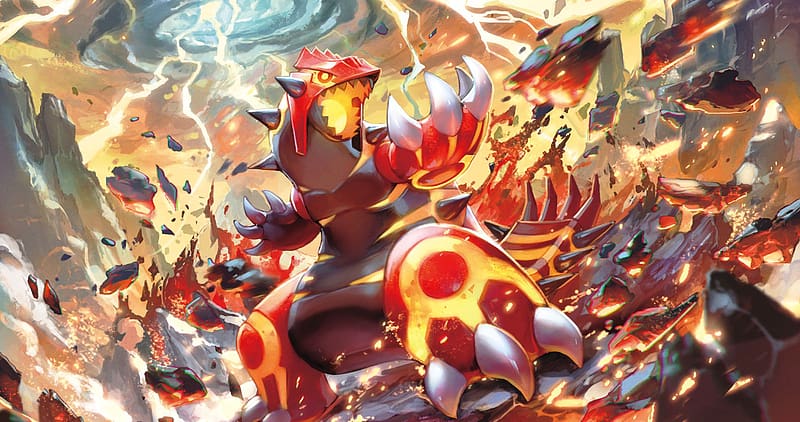 Pokémon, Video Game, Legendary Pokémon, Pokémon: Omega Ruby And Alpha Sapphire, Primal Groudon (Pokémon), HD wallpaper