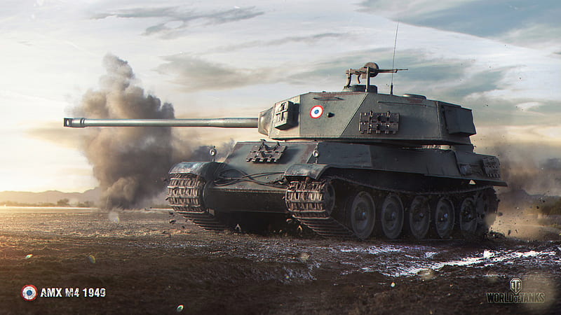 World Of Tanks AMX M4 1949 World Of Tanks, HD wallpaper