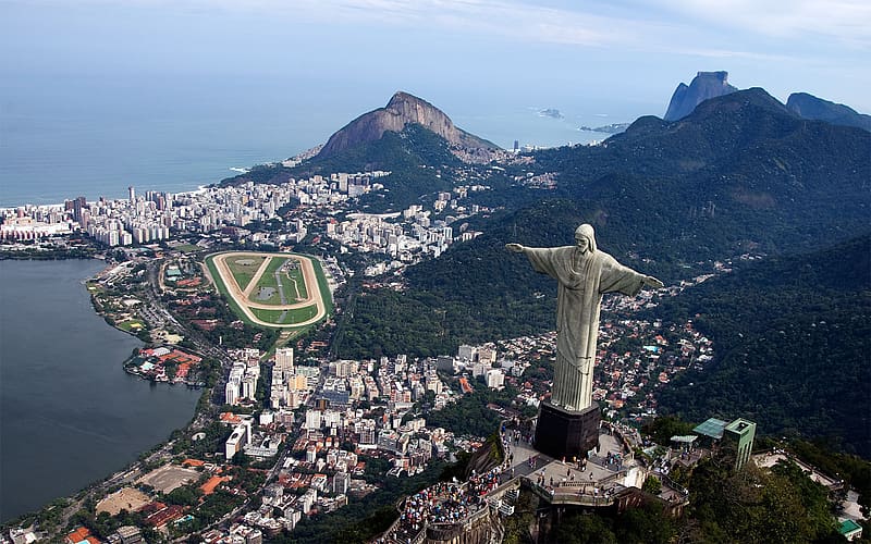 Cities, Rio De Janeiro, Brazil, , Christ The Redeemer, HD wallpaper