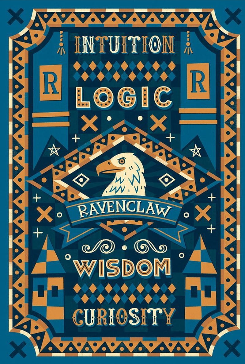 Ravenclaw , harry potter, ravenclaw, blue, always, lumos, magic, HD phone wallpaper