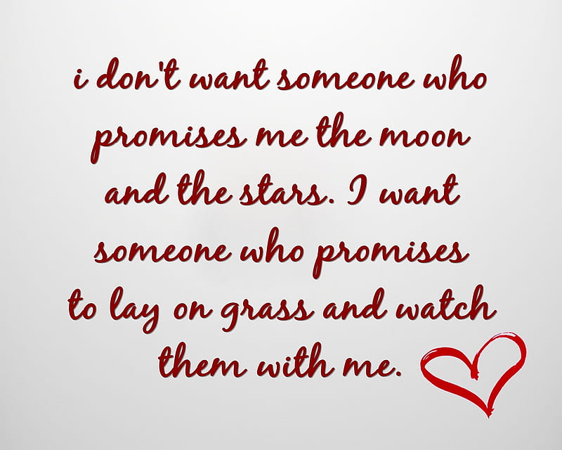 promises, cool, love, moon, new, quote, romance, saying, sign, neko, stars, HD wallpaper