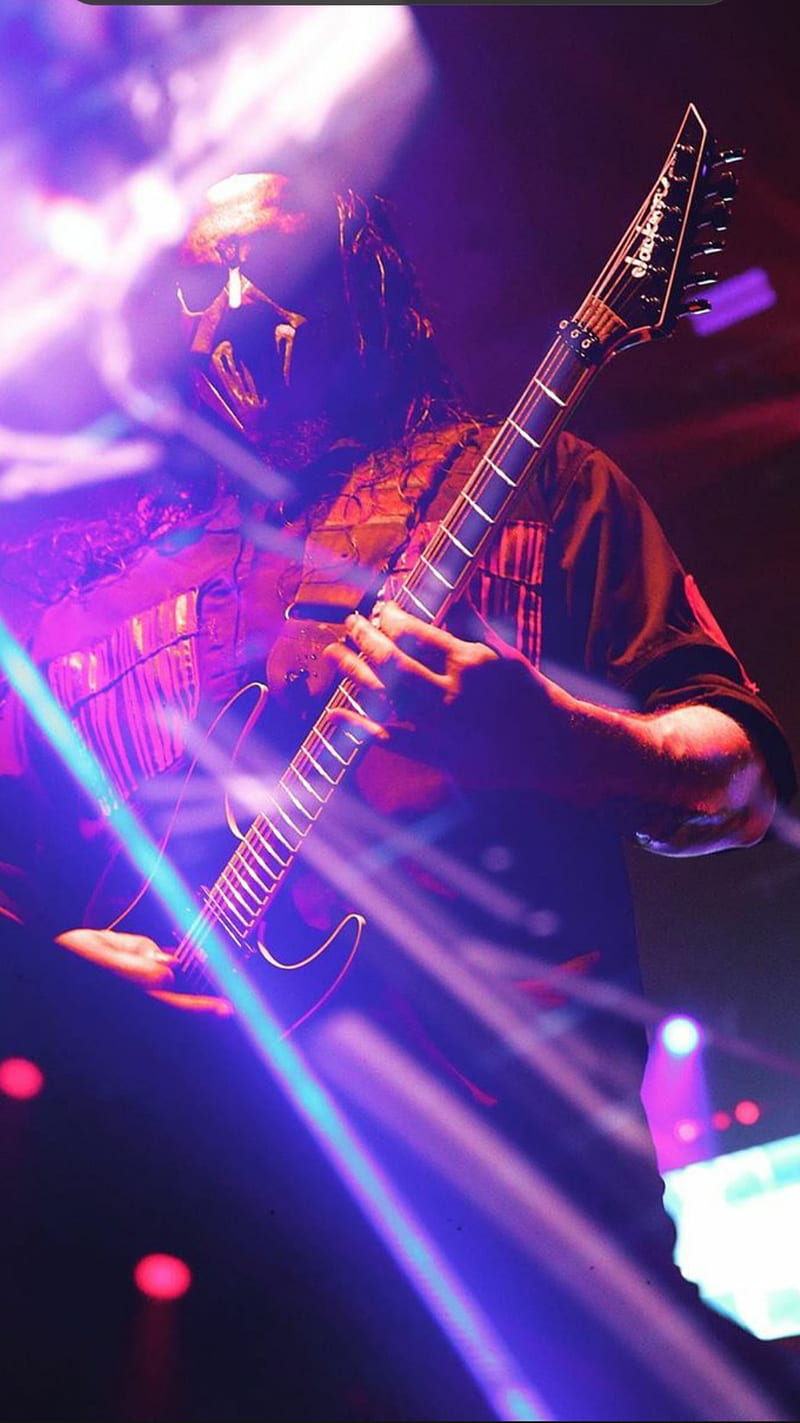 Mick Thomson, guitar, metal, music, rock, slipknot, HD phone wallpaper