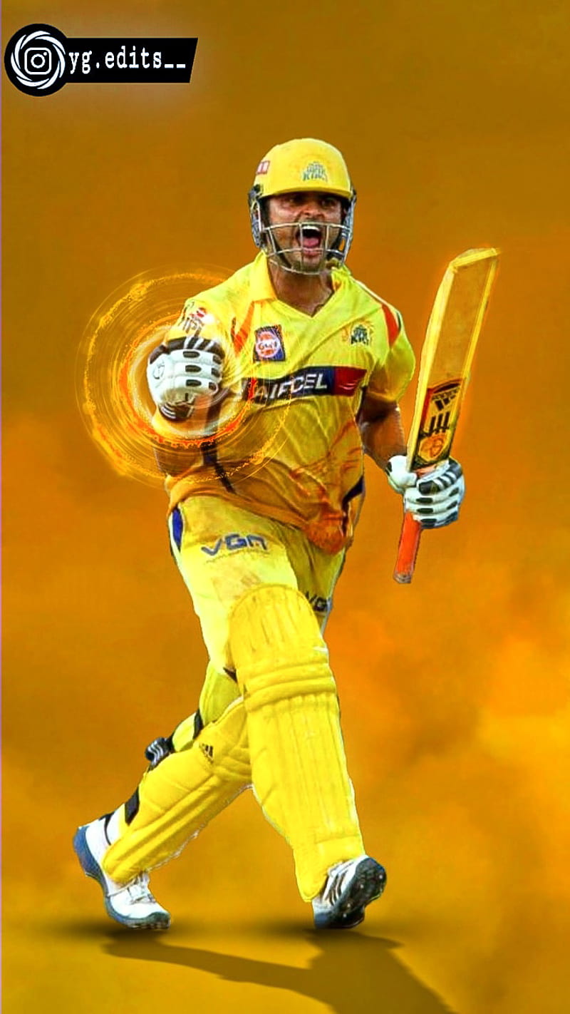 Suresh Raina, chennai super kings, cricket, csk, ipl, raina, raina3, HD  phone wallpaper | Peakpx