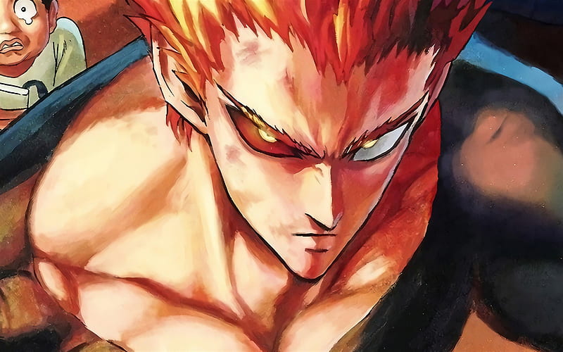 Onepunch-Man, japanese manga, main characters, portrait, art, HD wallpaper