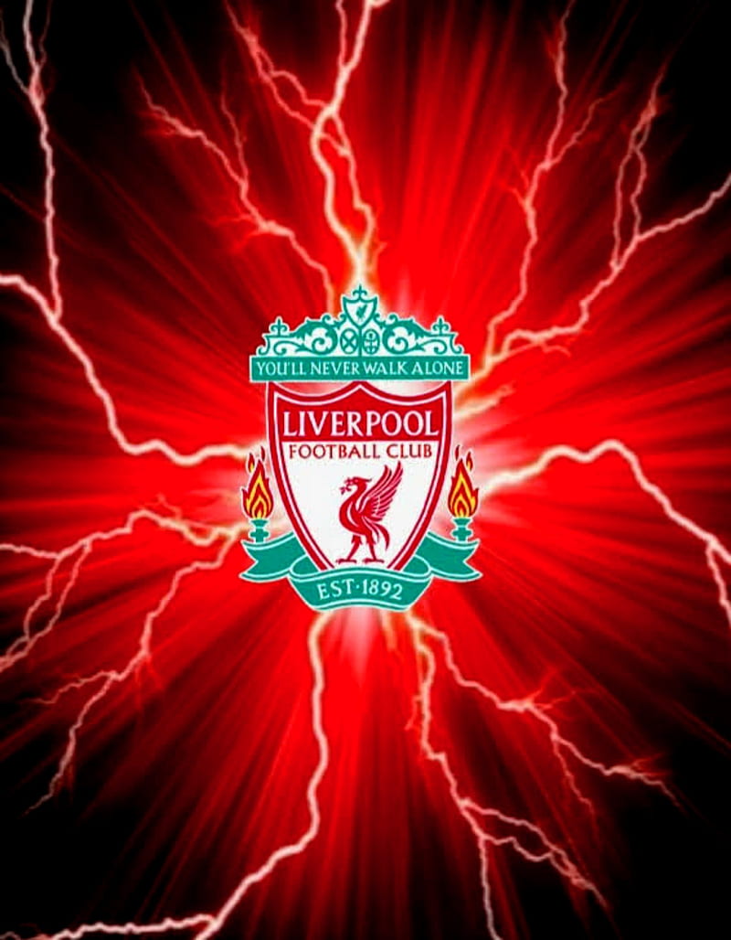 Liverpool fc, abstract, champions, football, lightning, premiership, red,  the reds, HD phone wallpaper | Peakpx