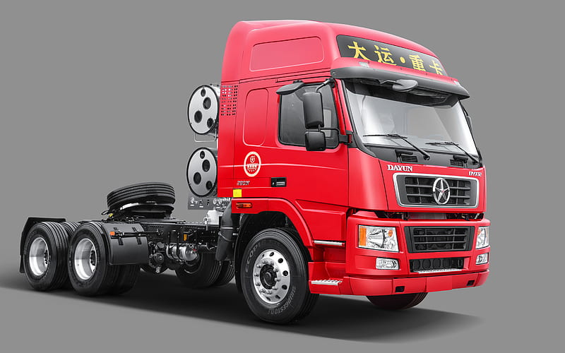 Dayun N8, LKW, 2020 trucks, cargo transport, studio, 2020 Dayun N8, chinese trucks, Dayun, HD wallpaper