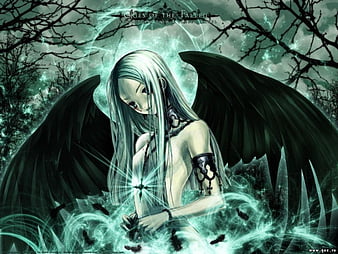 death angels - dark anime angels Wallpaper (28213390) - Fanpop