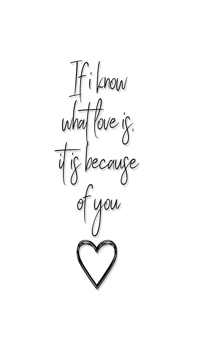 What Love Is, heart, love, quotes, sayings, HD phone wallpaper