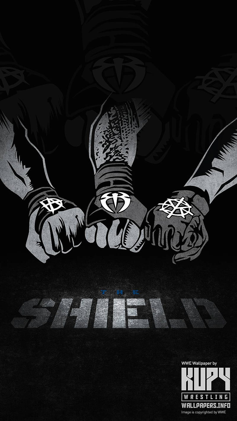 the shield wwe mask