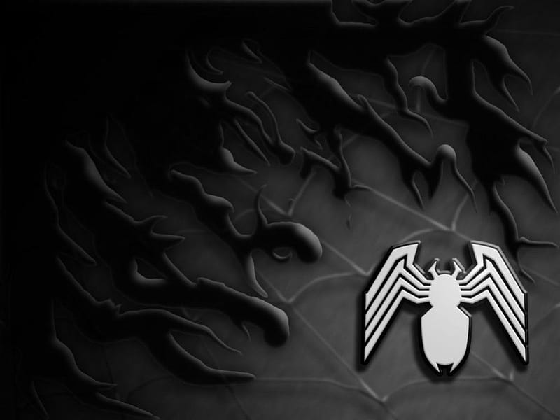 Venom Symbol, marvel, heroes, symbol, web, venom, comics, villain, HD wallpaper