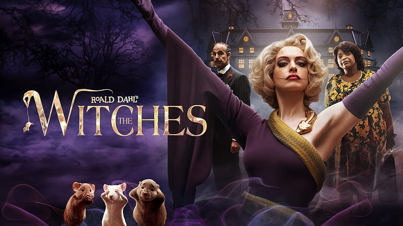 Movie, The Witches (2020), Anne Hathaway, Octavia Spencer, Stanley Tucci, HD wallpaper