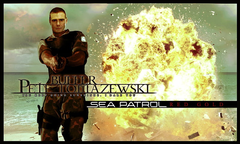 sea patrol, patrol, tomazewski, pete, buffer, sea, HD wallpaper