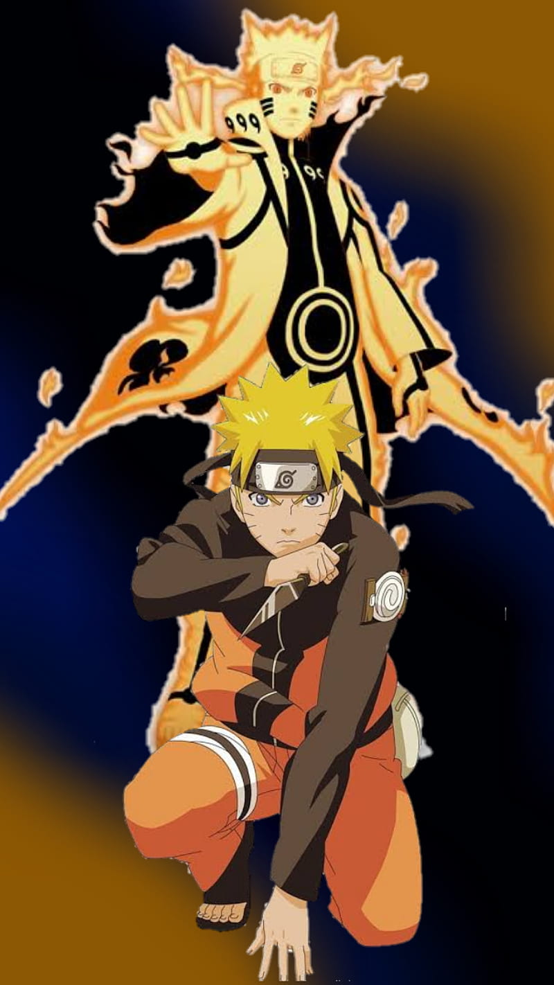 Naruto, chakra de 9 colas, HD phone wallpaper