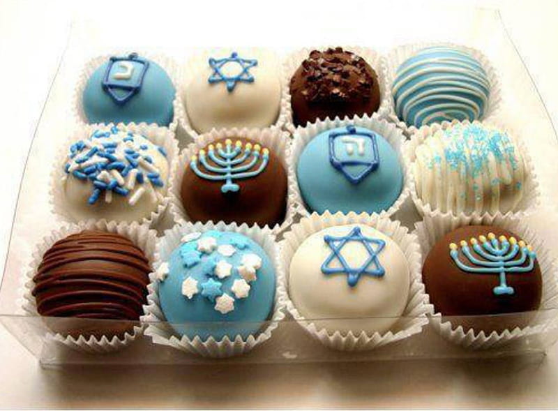Hanukkah Candy, luminilor, tip, sarbatoarea, bomboane, HD wallpaper