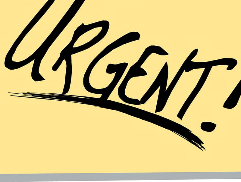 Urgent, logo, HD wallpaper